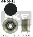 Alternator - sprzęgło jednokierunkowe do Forda, VKM 03411, SKF w ofercie sklepu e-autoparts.pl 